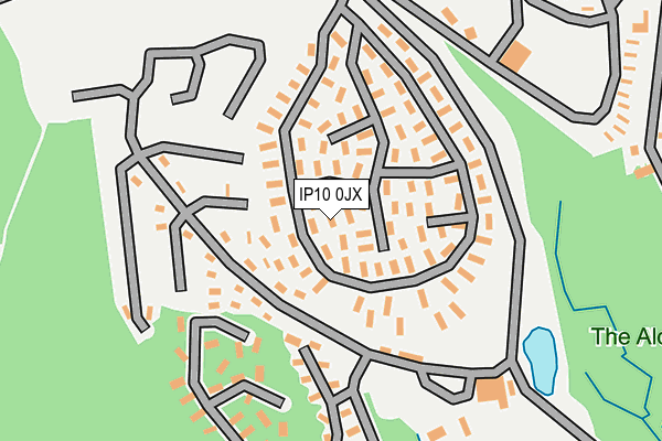 IP10 0JX map - OS OpenMap – Local (Ordnance Survey) IP10 0JX map - OS OpenMap – Local (Ordnance Survey)
