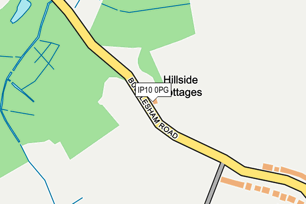 IP10 0PG map - OS OpenMap – Local (Ordnance Survey) IP10 0PG map - OS OpenMap – Local (Ordnance Survey)