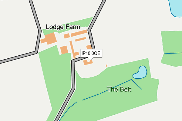 IP10 0QE map - OS OpenMap – Local (Ordnance Survey) IP10 0QE map - OS OpenMap – Local (Ordnance Survey)