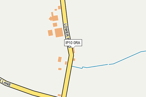 IP10 0RA map - OS OpenMap – Local (Ordnance Survey) IP10 0RA map - OS OpenMap – Local (Ordnance Survey)
