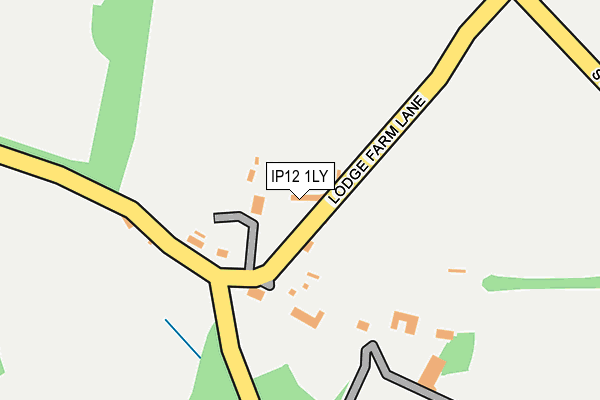 IP12 1LY map - OS OpenMap – Local (Ordnance Survey) IP12 1LY map - OS OpenMap – Local (Ordnance Survey)