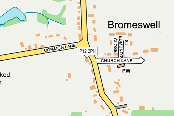 IP12 2PH map - OS OpenMap – Local (Ordnance Survey) IP12 2PH map - OS OpenMap – Local (Ordnance Survey)