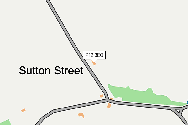 IP12 3EQ map - OS OpenMap – Local (Ordnance Survey) IP12 3EQ map - OS OpenMap – Local (Ordnance Survey)
