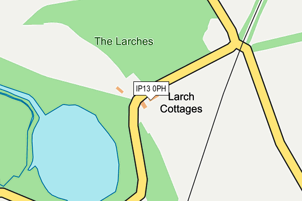 IP13 0PH map - OS OpenMap – Local (Ordnance Survey) IP13 0PH map - OS OpenMap – Local (Ordnance Survey)