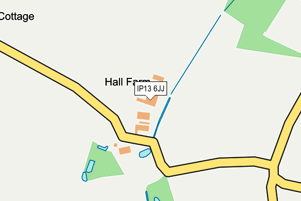 IP13 6JJ map - OS OpenMap – Local (Ordnance Survey) IP13 6JJ map - OS OpenMap – Local (Ordnance Survey)