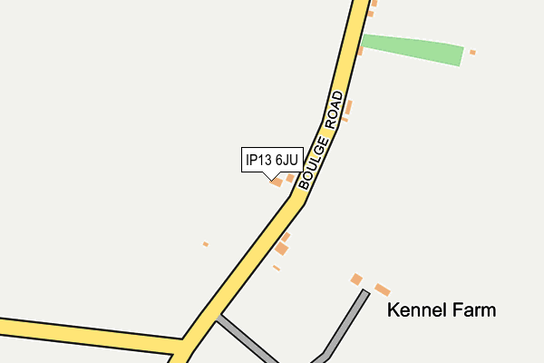 IP13 6JU map - OS OpenMap – Local (Ordnance Survey) IP13 6JU map - OS OpenMap – Local (Ordnance Survey)