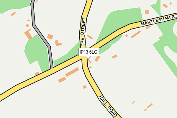 IP13 6LG map - OS OpenMap – Local (Ordnance Survey) IP13 6LG map - OS OpenMap – Local (Ordnance Survey)