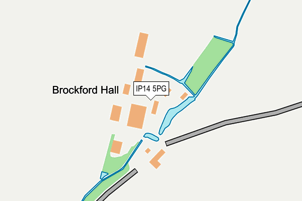 IP14 5PG map - OS OpenMap – Local (Ordnance Survey) IP14 5PG map - OS OpenMap – Local (Ordnance Survey)