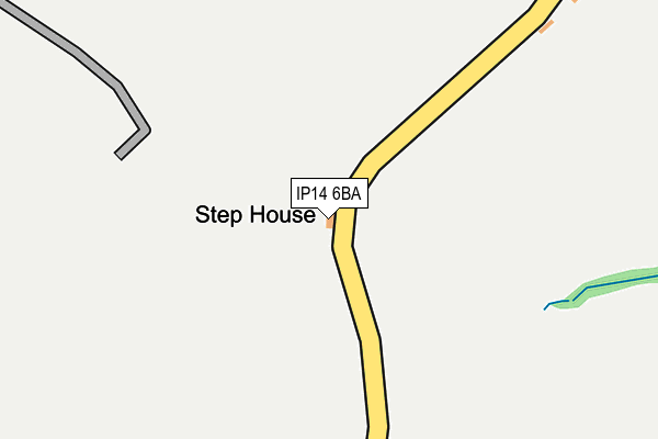 IP14 6BA map - OS OpenMap – Local (Ordnance Survey) IP14 6BA map - OS OpenMap – Local (Ordnance Survey)