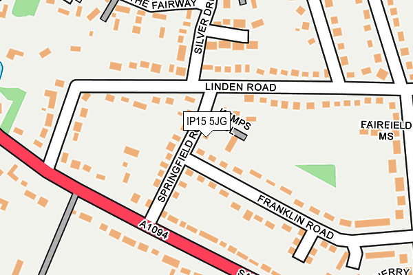 IP15 5JG map - OS OpenMap – Local (Ordnance Survey) IP15 5JG map - OS OpenMap – Local (Ordnance Survey)