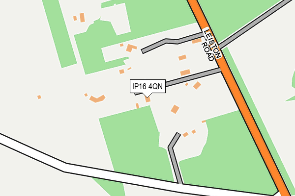 IP16 4QN map - OS OpenMap – Local (Ordnance Survey) IP16 4QN map - OS OpenMap – Local (Ordnance Survey)