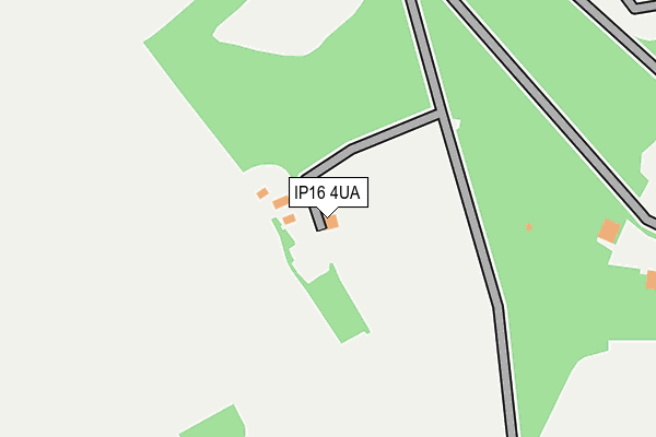 IP16 4UA map - OS OpenMap – Local (Ordnance Survey) IP16 4UA map - OS OpenMap – Local (Ordnance Survey)