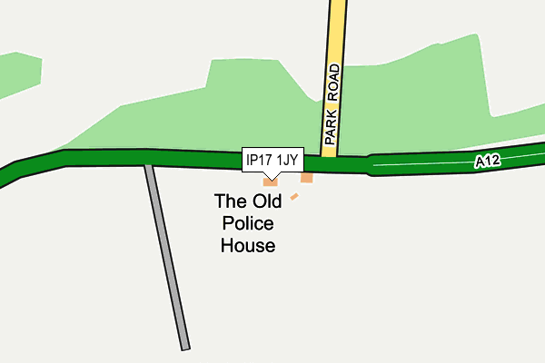 IP17 1JY map - OS OpenMap – Local (Ordnance Survey) IP17 1JY map - OS OpenMap – Local (Ordnance Survey)