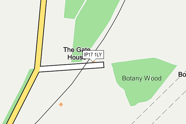 IP17 1LY map - OS OpenMap – Local (Ordnance Survey) IP17 1LY map - OS OpenMap – Local (Ordnance Survey)
