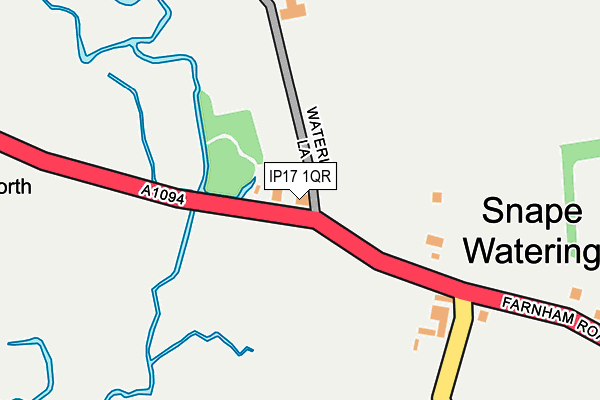 IP17 1QR map - OS OpenMap – Local (Ordnance Survey) IP17 1QR map - OS OpenMap – Local (Ordnance Survey)