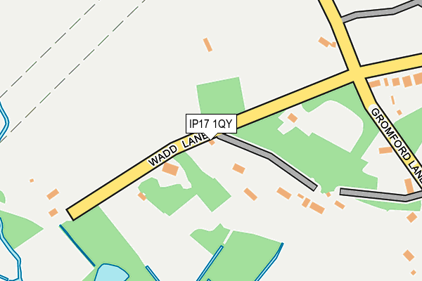 IP17 1QY map - OS OpenMap – Local (Ordnance Survey) IP17 1QY map - OS OpenMap – Local (Ordnance Survey)