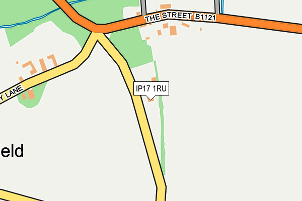 IP17 1RU map - OS OpenMap – Local (Ordnance Survey) IP17 1RU map - OS OpenMap – Local (Ordnance Survey)