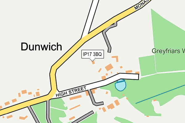 IP17 3BQ map - OS OpenMap – Local (Ordnance Survey) IP17 3BQ map - OS OpenMap – Local (Ordnance Survey)