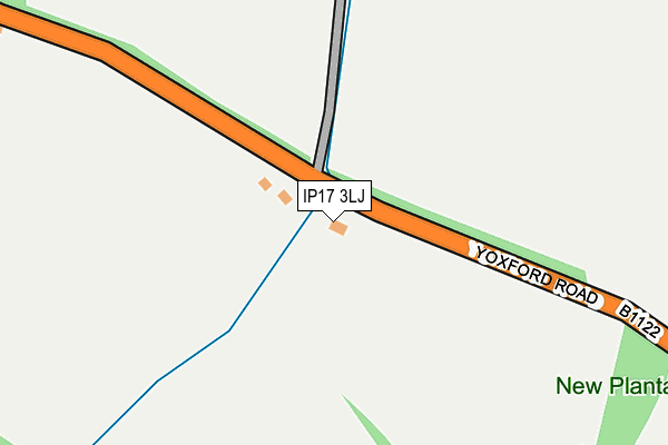 IP17 3LJ map - OS OpenMap – Local (Ordnance Survey) IP17 3LJ map - OS OpenMap – Local (Ordnance Survey)