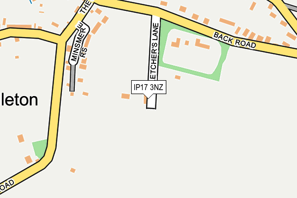 IP17 3NZ map - OS OpenMap – Local (Ordnance Survey) IP17 3NZ map - OS OpenMap – Local (Ordnance Survey)