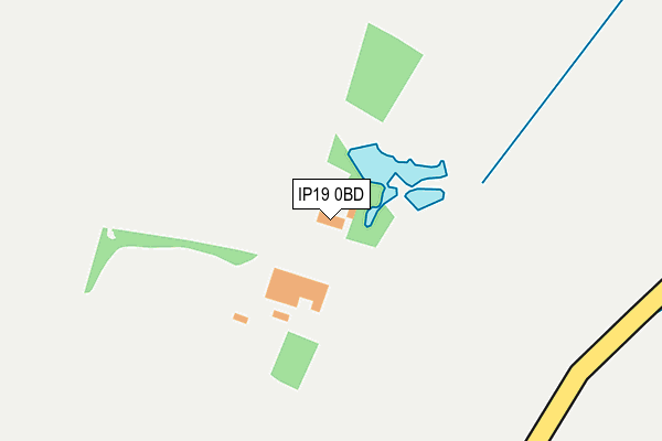 IP19 0BD map - OS OpenMap – Local (Ordnance Survey) IP19 0BD map - OS OpenMap – Local (Ordnance Survey)