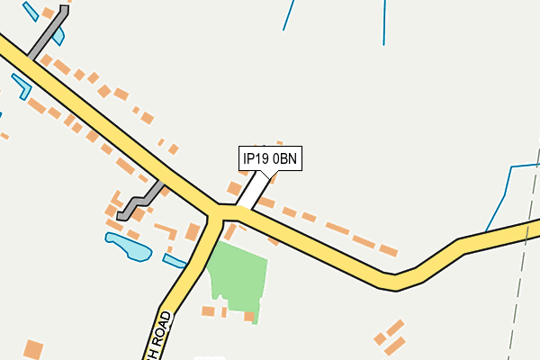 IP19 0BN map - OS OpenMap – Local (Ordnance Survey) IP19 0BN map - OS OpenMap – Local (Ordnance Survey)