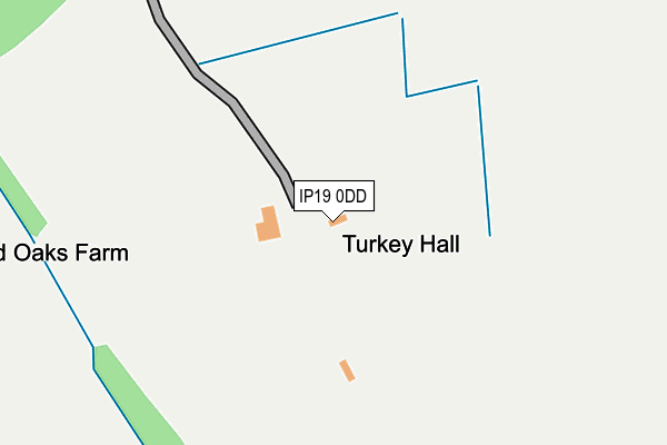 IP19 0DD map - OS OpenMap – Local (Ordnance Survey) IP19 0DD map - OS OpenMap – Local (Ordnance Survey)