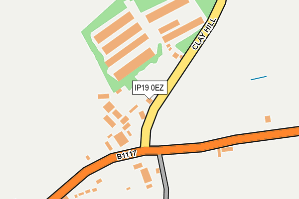 IP19 0EZ map - OS OpenMap – Local (Ordnance Survey) IP19 0EZ map - OS OpenMap – Local (Ordnance Survey)