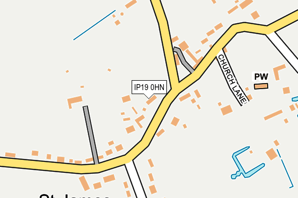 IP19 0HN map - OS OpenMap – Local (Ordnance Survey) IP19 0HN map - OS OpenMap – Local (Ordnance Survey)
