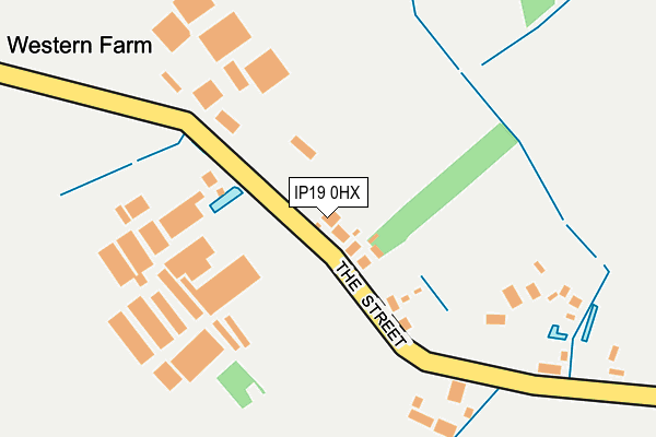IP19 0HX map - OS OpenMap – Local (Ordnance Survey) IP19 0HX map - OS OpenMap – Local (Ordnance Survey)