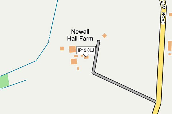 IP19 0LJ map - OS OpenMap – Local (Ordnance Survey) IP19 0LJ map - OS OpenMap – Local (Ordnance Survey)