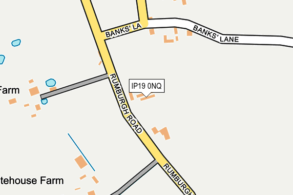 IP19 0NQ map - OS OpenMap – Local (Ordnance Survey) IP19 0NQ map - OS OpenMap – Local (Ordnance Survey)