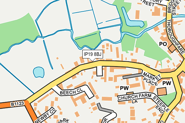 IP19 8BJ map - OS OpenMap – Local (Ordnance Survey) IP19 8BJ map - OS OpenMap – Local (Ordnance Survey)
