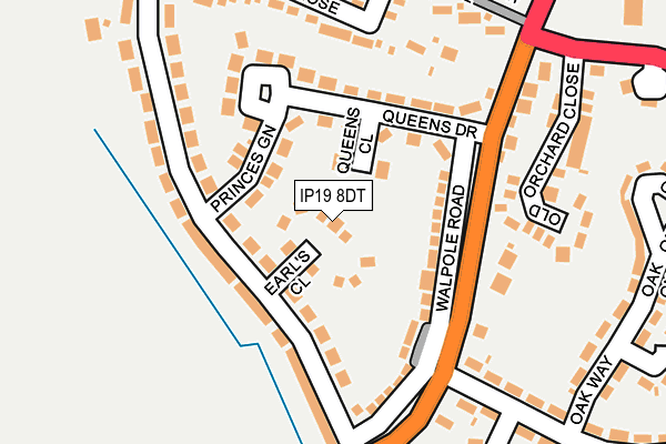 IP19 8DT map - OS OpenMap – Local (Ordnance Survey) IP19 8DT map - OS OpenMap – Local (Ordnance Survey)