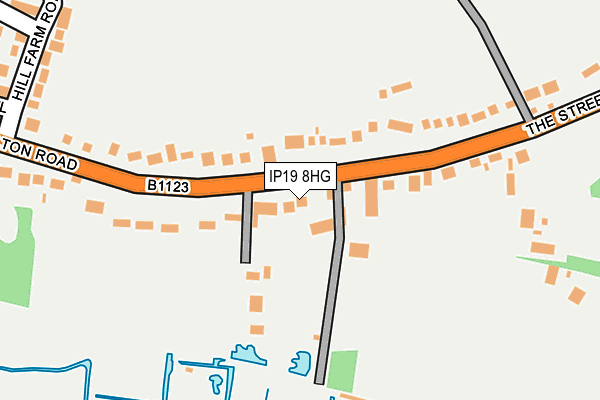 IP19 8HG map - OS OpenMap – Local (Ordnance Survey) IP19 8HG map - OS OpenMap – Local (Ordnance Survey)