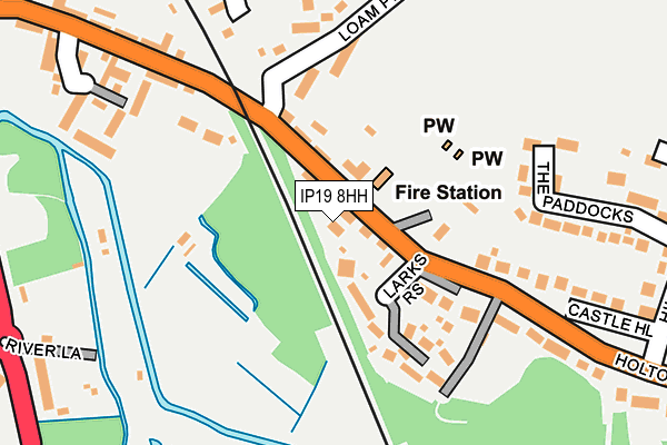 IP19 8HH map - OS OpenMap – Local (Ordnance Survey) IP19 8HH map - OS OpenMap – Local (Ordnance Survey)