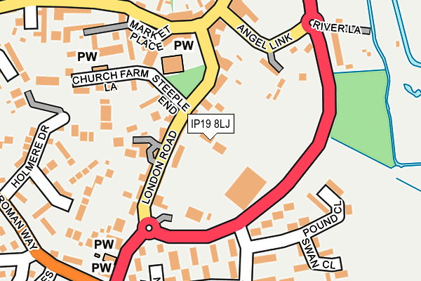 IP19 8LJ map - OS OpenMap – Local (Ordnance Survey) IP19 8LJ map - OS OpenMap – Local (Ordnance Survey)