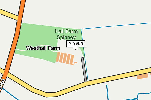 IP19 8NR map - OS OpenMap – Local (Ordnance Survey) IP19 8NR map - OS OpenMap – Local (Ordnance Survey)
