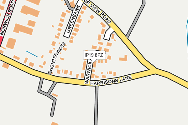 IP19 8PZ map - OS OpenMap – Local (Ordnance Survey) IP19 8PZ map - OS OpenMap – Local (Ordnance Survey)