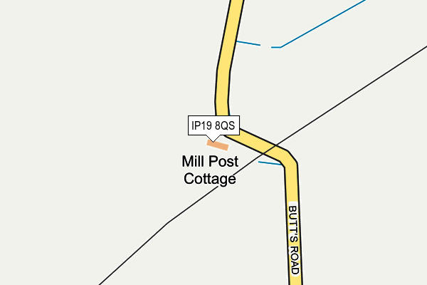 IP19 8QS map - OS OpenMap – Local (Ordnance Survey) IP19 8QS map - OS OpenMap – Local (Ordnance Survey)