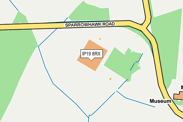 IP19 8RX map - OS OpenMap – Local (Ordnance Survey) IP19 8RX map - OS OpenMap – Local (Ordnance Survey)