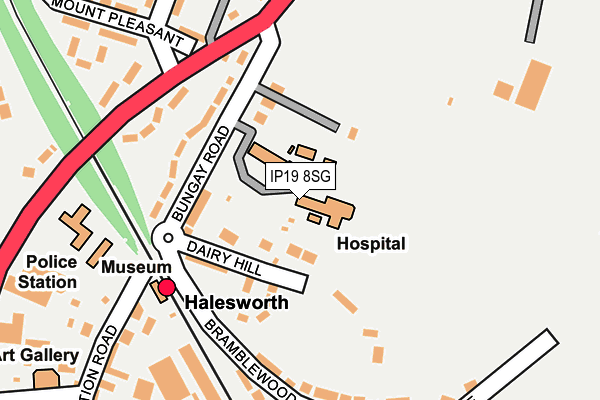 IP19 8SG map - OS OpenMap – Local (Ordnance Survey) IP19 8SG map - OS OpenMap – Local (Ordnance Survey)