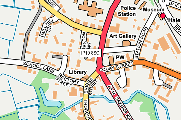 IP19 8SQ map - OS OpenMap – Local (Ordnance Survey) IP19 8SQ map - OS OpenMap – Local (Ordnance Survey)