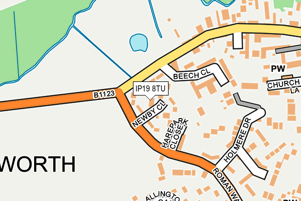 IP19 8TU map - OS OpenMap – Local (Ordnance Survey) IP19 8TU map - OS OpenMap – Local (Ordnance Survey)