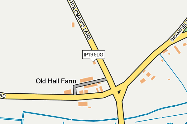 IP19 9DG map - OS OpenMap – Local (Ordnance Survey) IP19 9DG map - OS OpenMap – Local (Ordnance Survey)