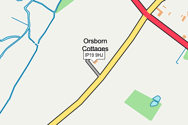 IP19 9HJ map - OS OpenMap – Local (Ordnance Survey) IP19 9HJ map - OS OpenMap – Local (Ordnance Survey)