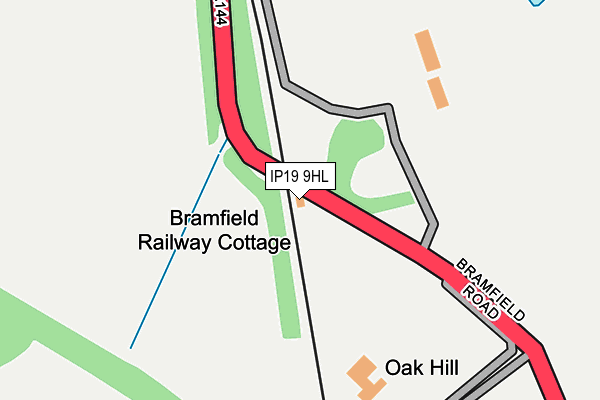 IP19 9HL map - OS OpenMap – Local (Ordnance Survey) IP19 9HL map - OS OpenMap – Local (Ordnance Survey)