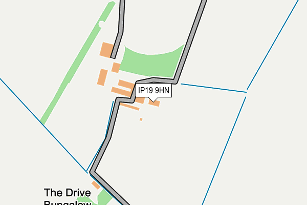 IP19 9HN map - OS OpenMap – Local (Ordnance Survey) IP19 9HN map - OS OpenMap – Local (Ordnance Survey)