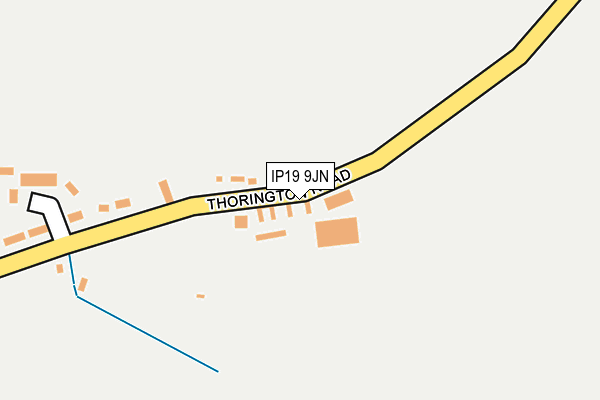 IP19 9JN map - OS OpenMap – Local (Ordnance Survey) IP19 9JN map - OS OpenMap – Local (Ordnance Survey)