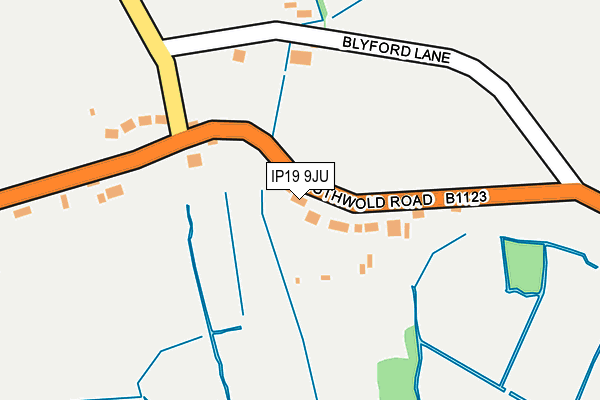 IP19 9JU map - OS OpenMap – Local (Ordnance Survey) IP19 9JU map - OS OpenMap – Local (Ordnance Survey)
